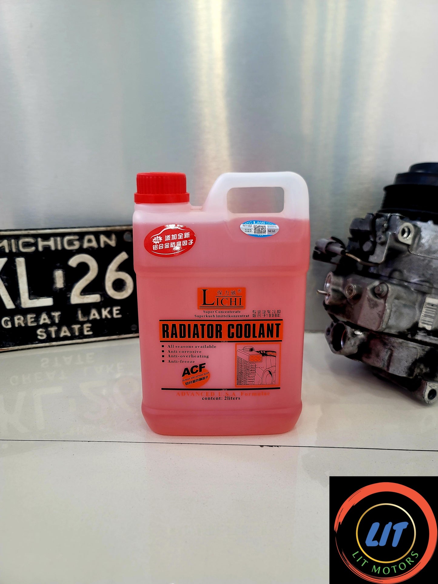 TOYOTA/ LEXUS RED COOLANT BOTTLE 2L | 紅色冷卻液瓶 2L