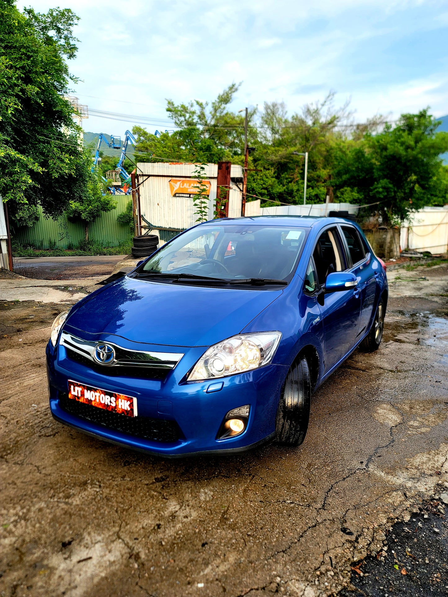 2012 TOYOTA AURIS HYBRID 1.8 AT
