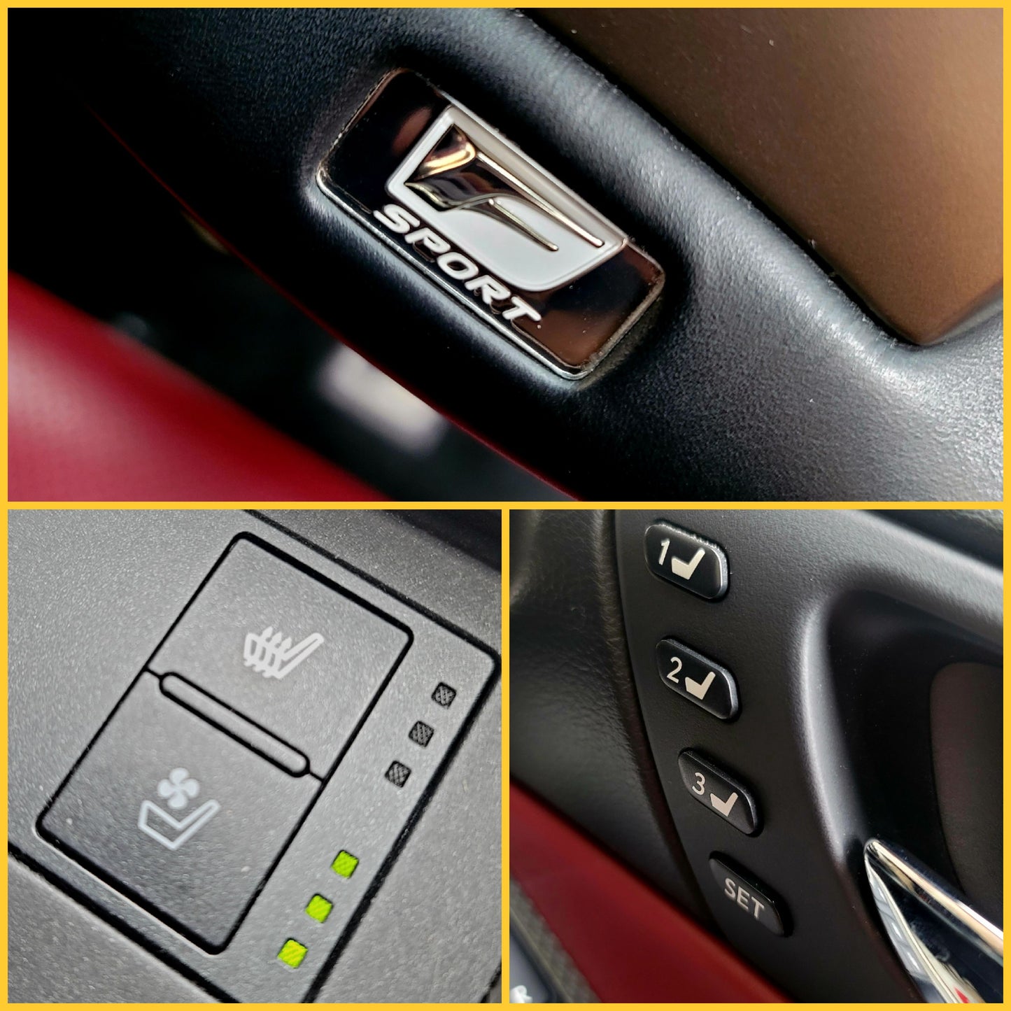 2015 LEXUS IS350 F SPORT 3.5 AT