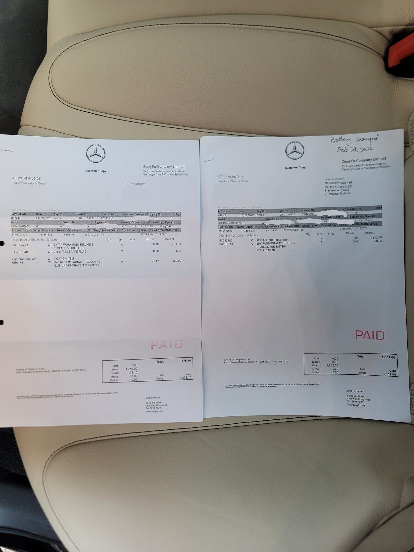 2020 M. BENZ CLS450 4MATIC 3.0T AT