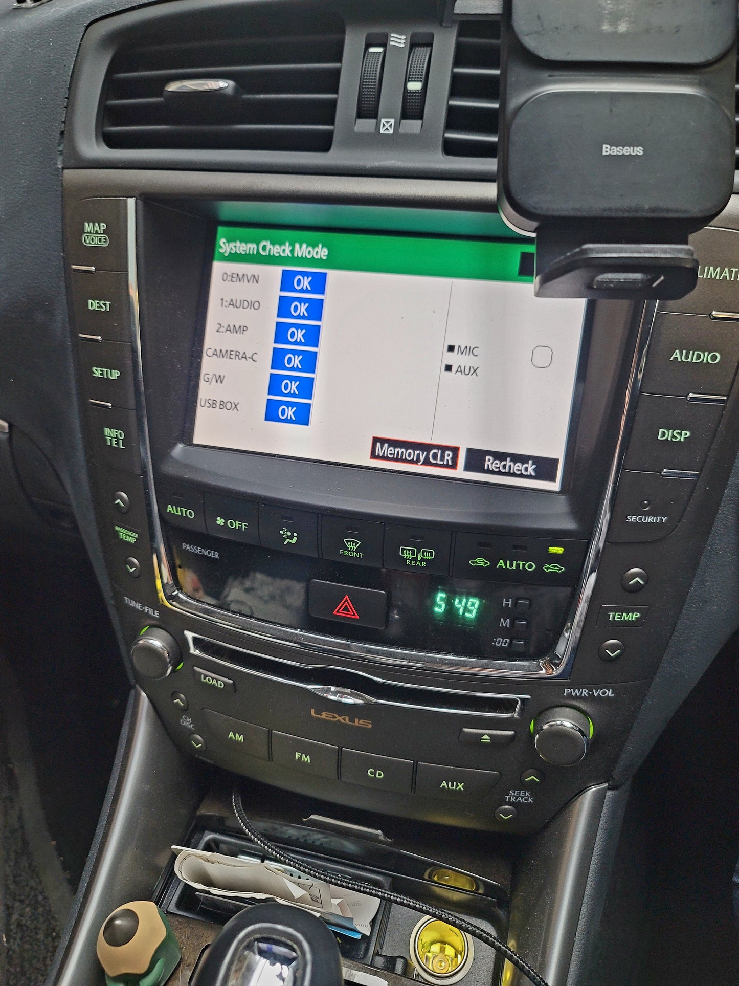 2011 LEXUS IS250 DELUXE 2.5 AT