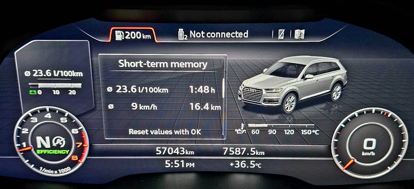 2018 AUDI Q7 55TFSI QUATTRO 3.0T AT