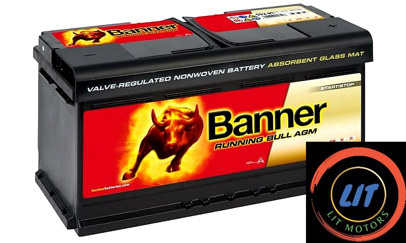 BANNER AGM BATTERY AUDI/BMW/M. BENZ