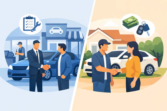 Dealer Serviced Cars vs Private Sellers