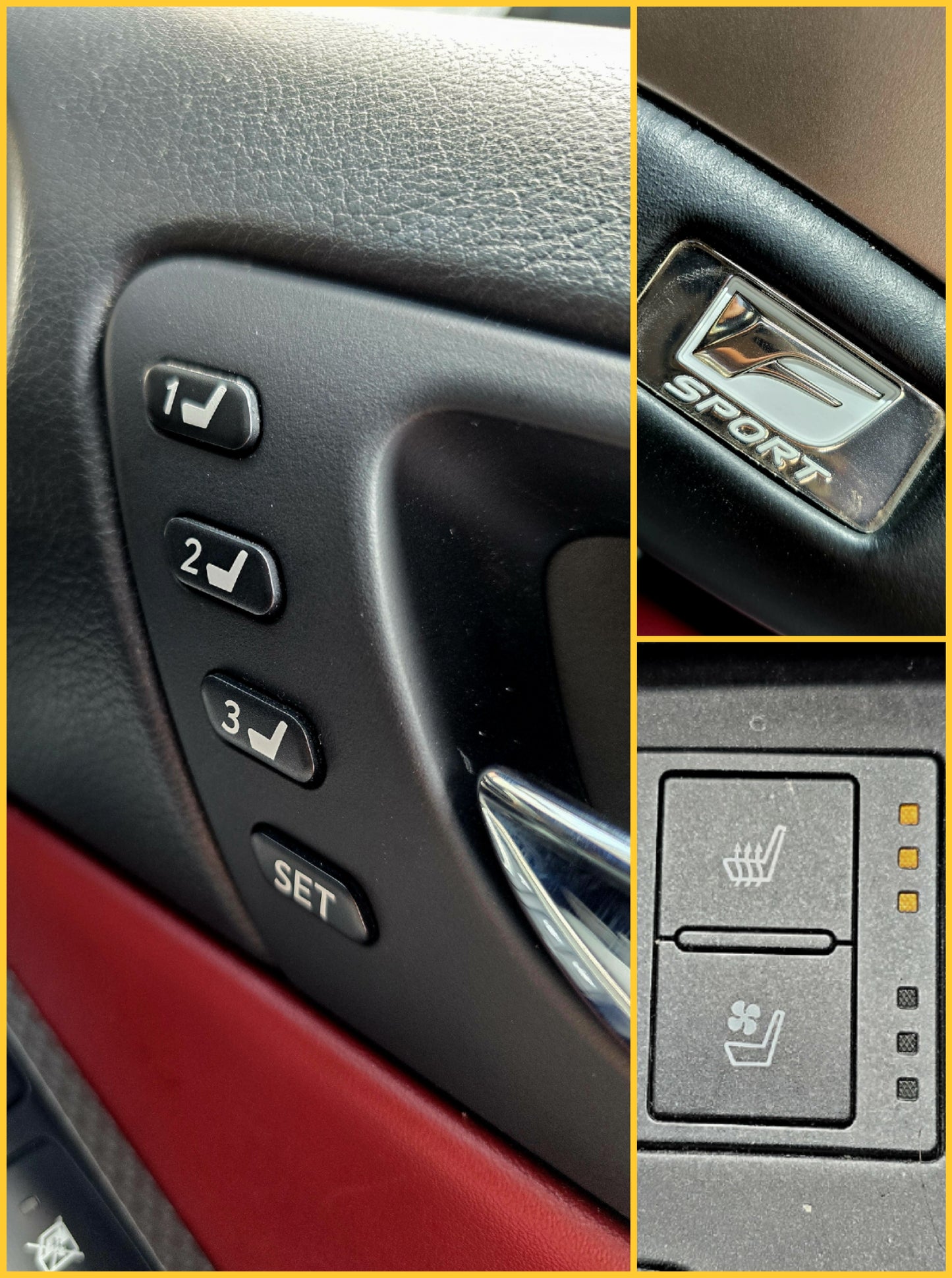 2015 LEXUS IS350 F SPORT 3.5 AT