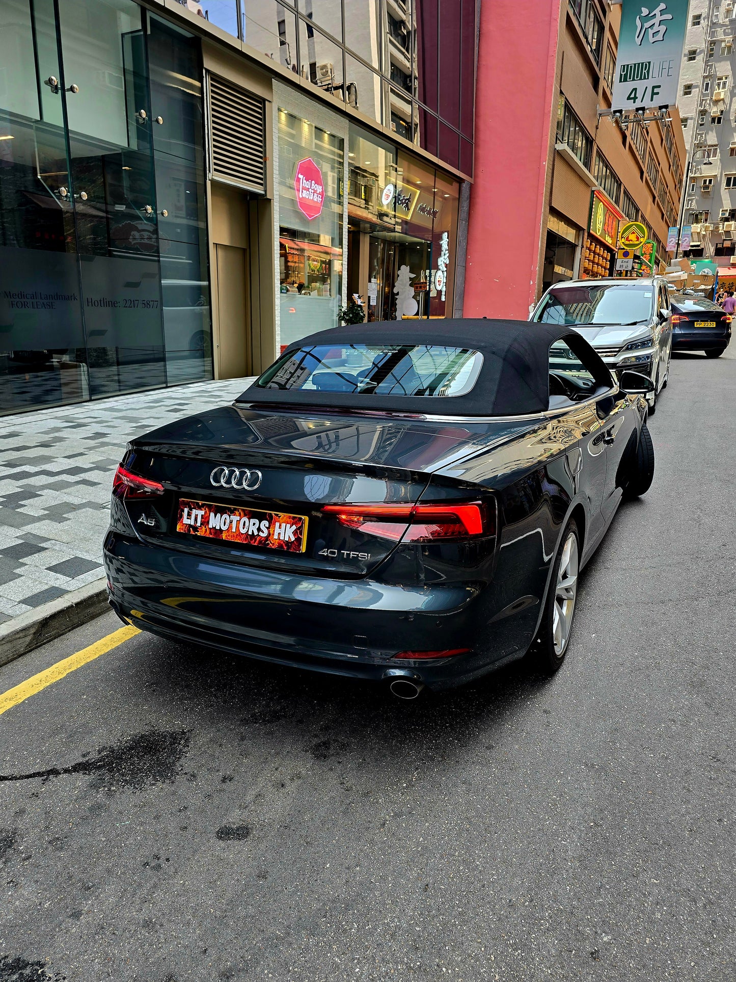 2017/18 AUDI A5 CABRIOLET 40TFSI 2.0T AT