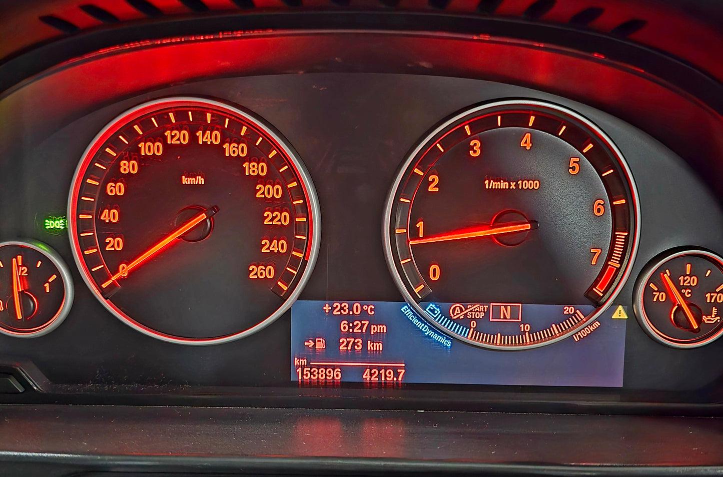 2012 BMW 528iA EFFICIENTDYNAMICS 2.0T AT